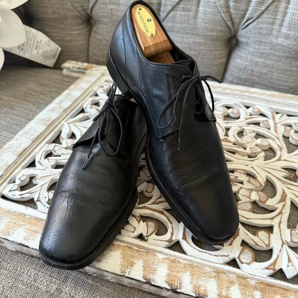 Gucci Black Leather Oxford Shoes Men’s 40.5 US 7 main image 8